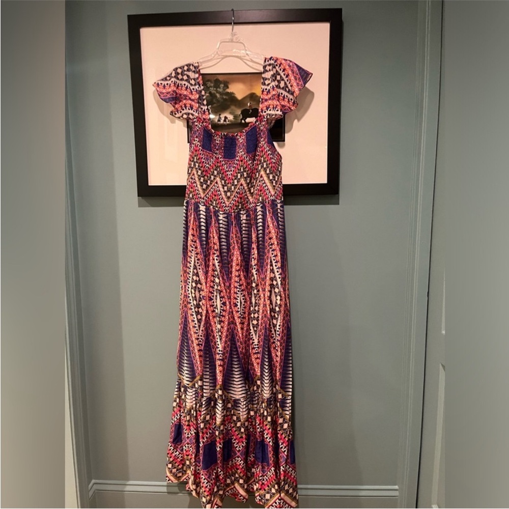 Anthropologie maxi dress